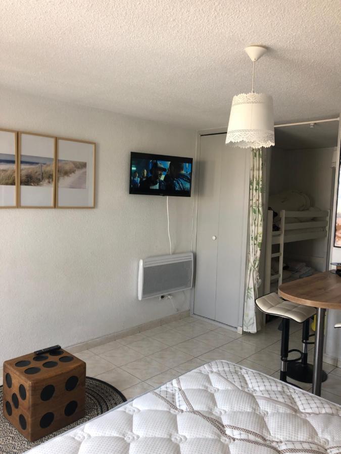 Studio Cabine Toi Et Moi A 30 M De La Plage De Valras Centre 아파트 외부 사진